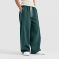 Green Straight Leg Baggy Trouser
