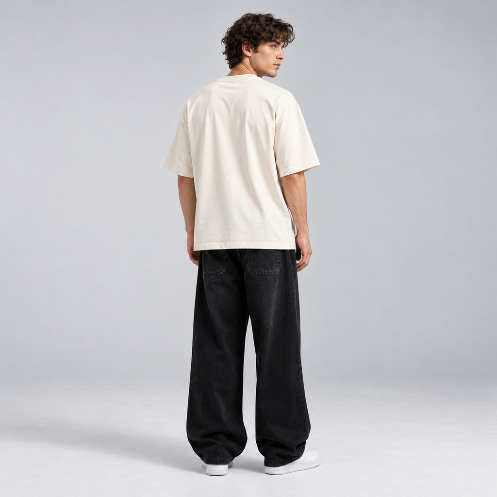 Double Slash Over Sized Tee
