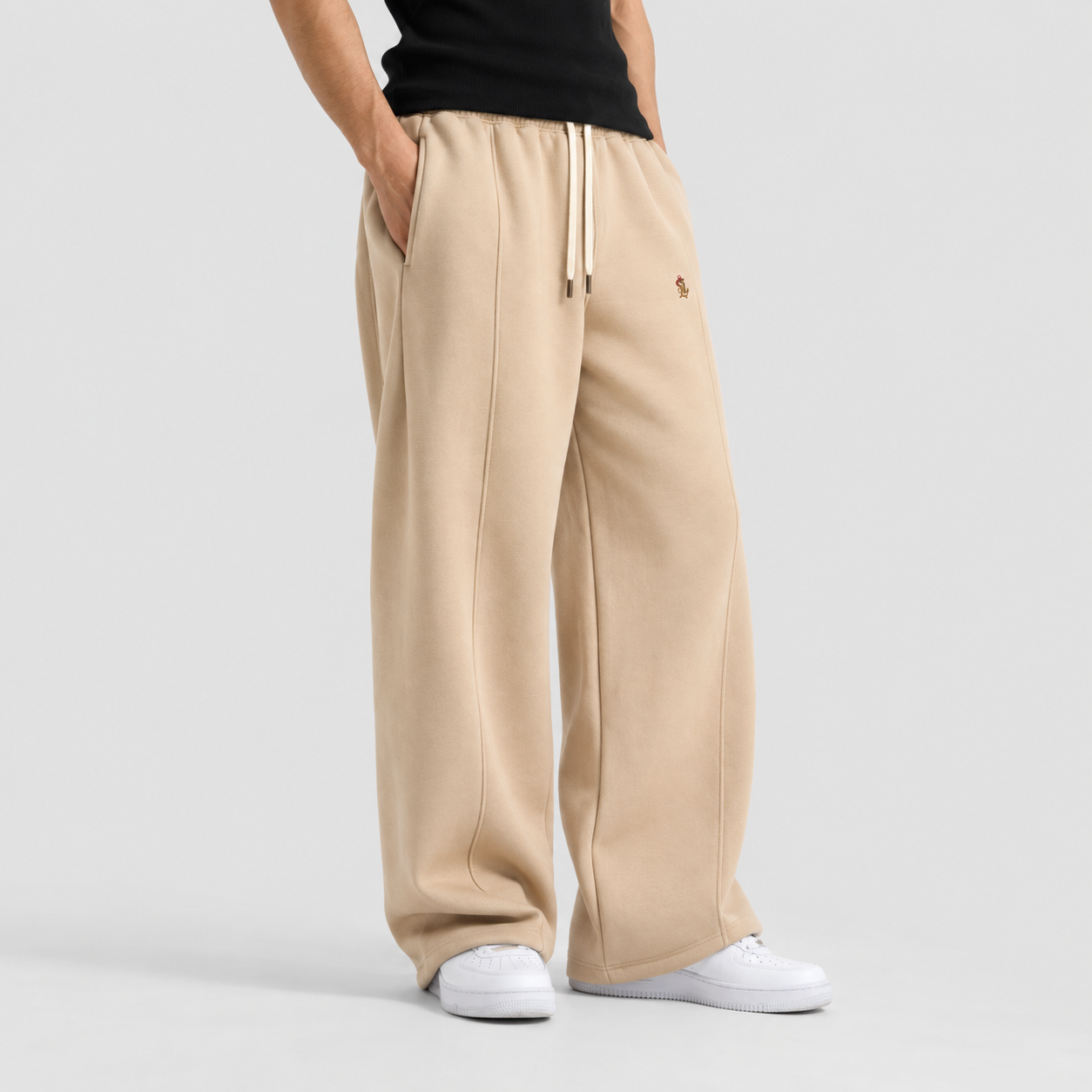 Straight Leg Baggy Trouser