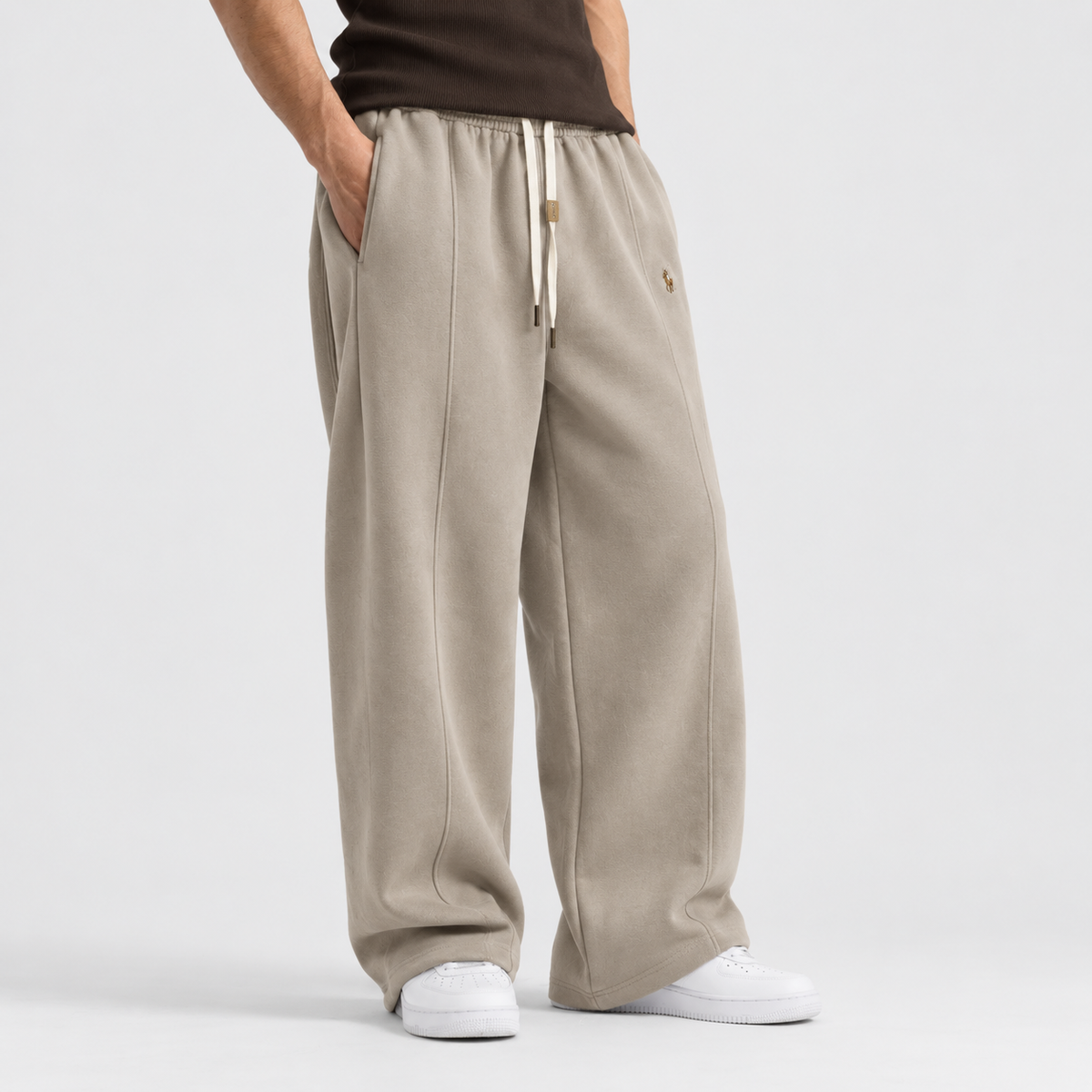 Straight Leg Baggy Trouser