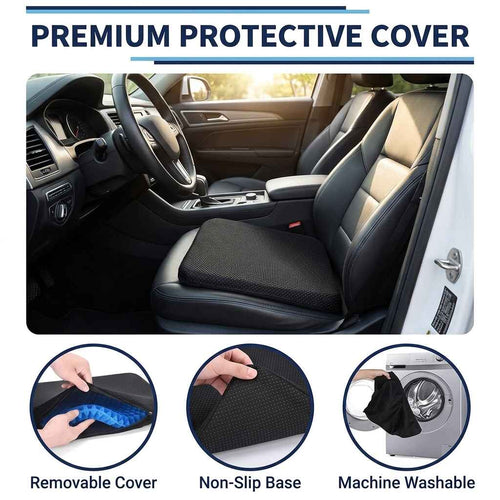 Gel Seat Cushion | Honeycomb Cushion for Office, Car & Home